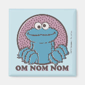 Cookie Monster | Om Nom Nom Magneet (Voorkant)