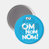 Cookie Monster | Om Nom Nom! Magneet (Voorkant / Achterkant)