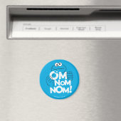 Cookie Monster | Om Nom Nom! Magneet (Insitu (Vaatwasser))