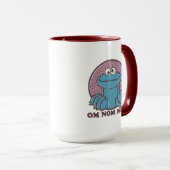 Cookie Monster | Om Nom Nom Mok (Voorkant rechts)