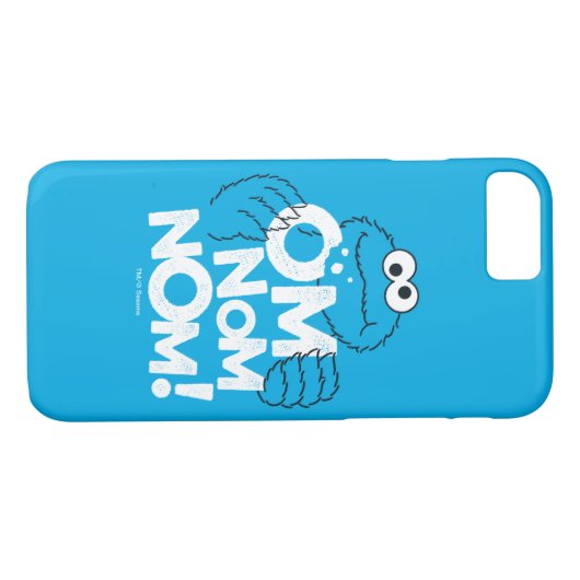 Cookie Monster | Om Nom Nom Nom! Case-Mate iPhone Case (Achterkant (Horizontaal))