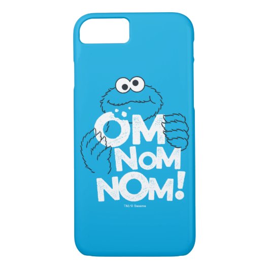 Cookie Monster | Om Nom Nom Nom! Case-Mate iPhone Case (Achterkant)
