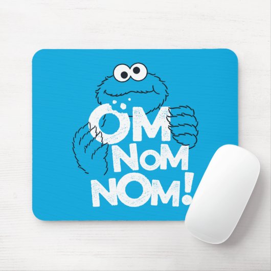 Cookie Monster | Om Nom Nom Nom! Muismat (Met muis)
