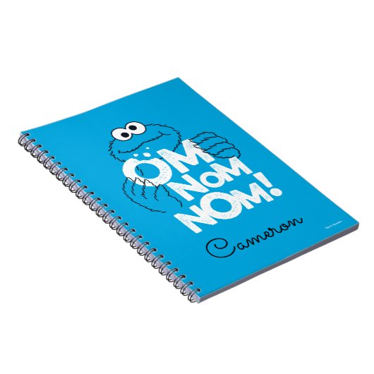 Cookie Monster | Om Nom Nom Nom! Notitieboek (Rechterzijde)