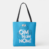 Cookie Monster | Om Nom Nom Nom! Tote Bag (Achterkant)