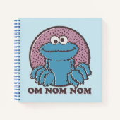 Cookie Monster | Om Nom Nom Notitieboek (Voorkant)