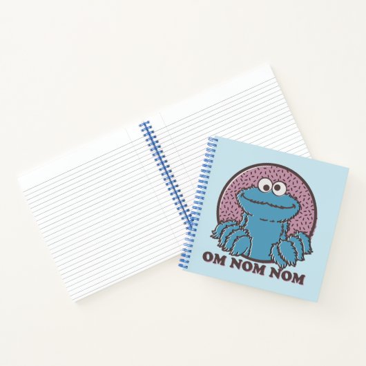 Cookie Monster | Om Nom Nom Notitieboek (Binnen)