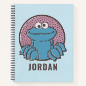 Cookie Monster | Om Nom Nom Notitieboek (Voorkant)