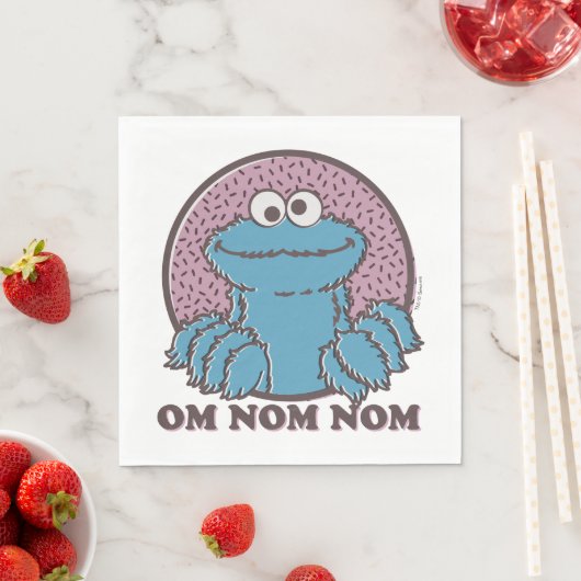 Cookie Monster | Om Nom Nom Servet (Insitu)