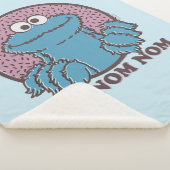 Cookie Monster | Om Nom Nom Sherpa Deken (3/4)