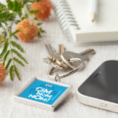 Cookie Monster | Om Nom Nom! Sleutelhanger (Zijkant)