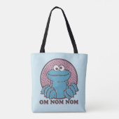 Cookie Monster | Om Nom Nom Tote Bag (Achterkant)