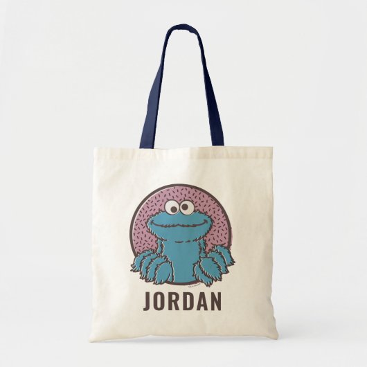 Cookie Monster | Om Nom Nom Tote Bag (Voorkant)