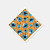 Cookie Monster on Cookie Pattern Servet (Hoek)