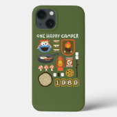 Cookie Monster | One Happy Camper Case-Mate iPhone Case (Achterkant)