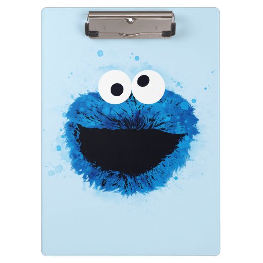 Cookie Monster | Ontwikkeling Waterverf Klembord (Voorkant)