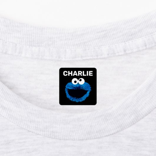 Cookie Monster | Ontwikkeling Waterverf Labels (Aangebracht)