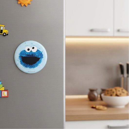 Cookie Monster | Ontwikkeling Waterverf Magneet