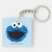 Cookie Monster | Ontwikkeling Waterverf Sleutelhanger (Achterkant)