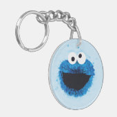 Cookie Monster | Ontwikkeling Waterverf Sleutelhanger (Voorkant Links)
