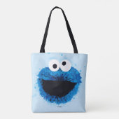 Cookie Monster | Ontwikkeling Waterverf Tote Bag (Achterkant)