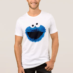 Cookie Monster Ontwikkeling Waterverf Tri-Blend Shirt
