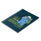 Cookie Monster | Op zoek naar avontuur...en koekje Notitieboek (Linkerzijde)