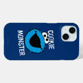 Cookie Monster patroon gezicht Case-Mate iPhone Case (Achterkant (horizontaal))