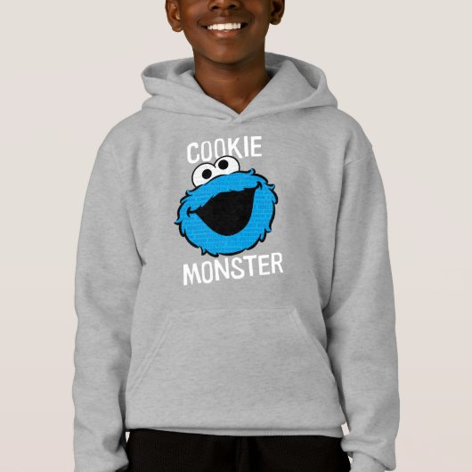 Cookie Monster Pattern Face (Voorkant)
