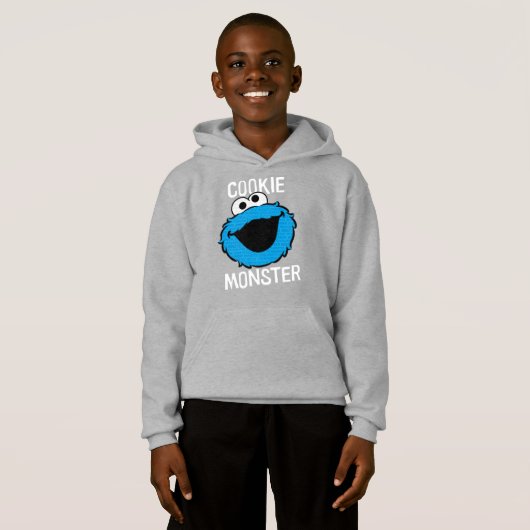 Cookie Monster Pattern Face (Voorkant volledig)