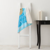 Cookie Monster Pattern Fill Sherpa Deken (In situ)