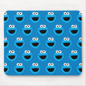 Cookie Monster Pattern glimlachen Muismat (Voorkant)