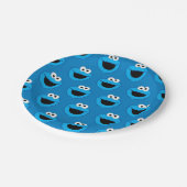 Cookie Monster Pattern glimlachen Papieren Bordje (Gekanteld)