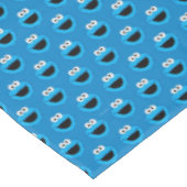 Cookie Monster Pattern glimlachen Tafelkleed (Gekanteld)