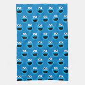 Cookie Monster Pattern glimlachen Theedoek (Verticaal)