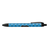 Cookie Monster Pattern glimlachen Zwarte Inkt Pen (Bovenkant)