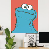  Cookie Monster Poster (Thuiskantoor)