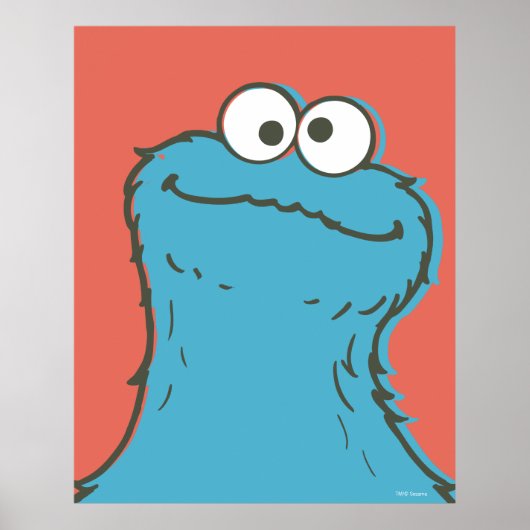  Cookie Monster Poster (Voorkant)