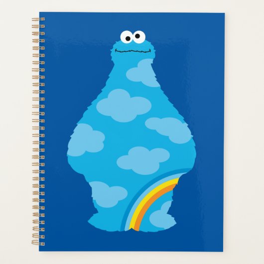 Cookie Monster Rainbows Planner (Voorkant)