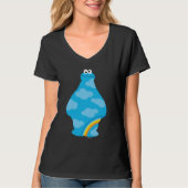 Cookie Monster Rainbows T-shirt (Voorkant)