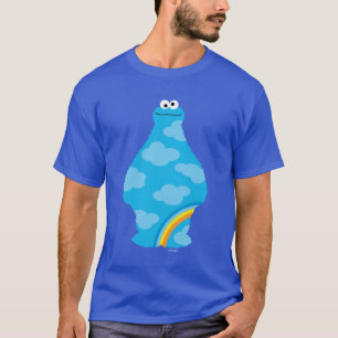 Cookie Monster Regenbogen T-shirt