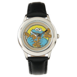 Cookie Monster Retro Horloge