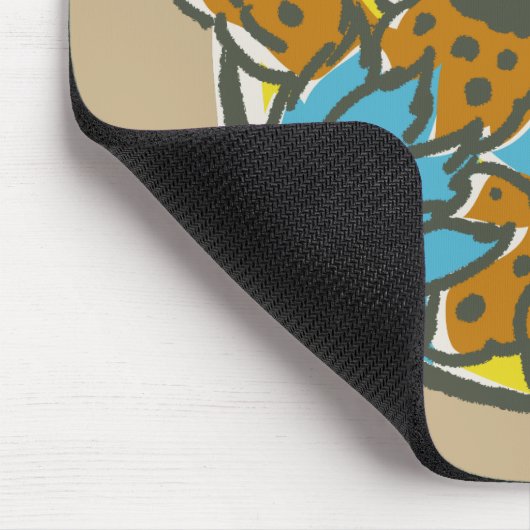 Cookie Monster Retro Muismat (Hoek)