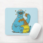 Cookie Monster Retro Muismat (Met muis)