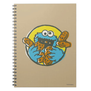 Cookie Monster Retro Notitieboek