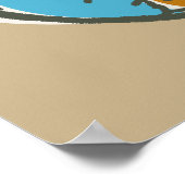 Cookie Monster Retro Poster (Hoek)