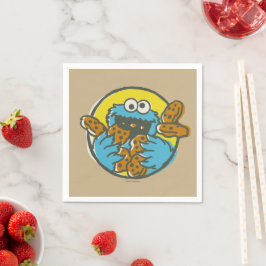 Cookie Monster Retro Servet