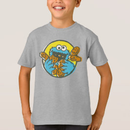Cookie Monster Retro T-shirt