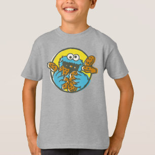 Cookie Monster Retro T-shirt