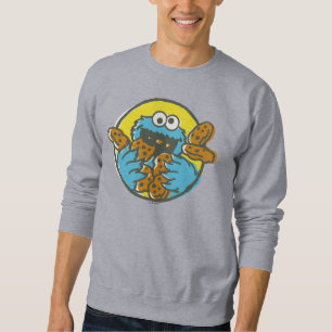 Cookie Monster Retro Trui